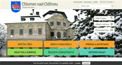 Desktop Screenshot of chlumecnc.cz